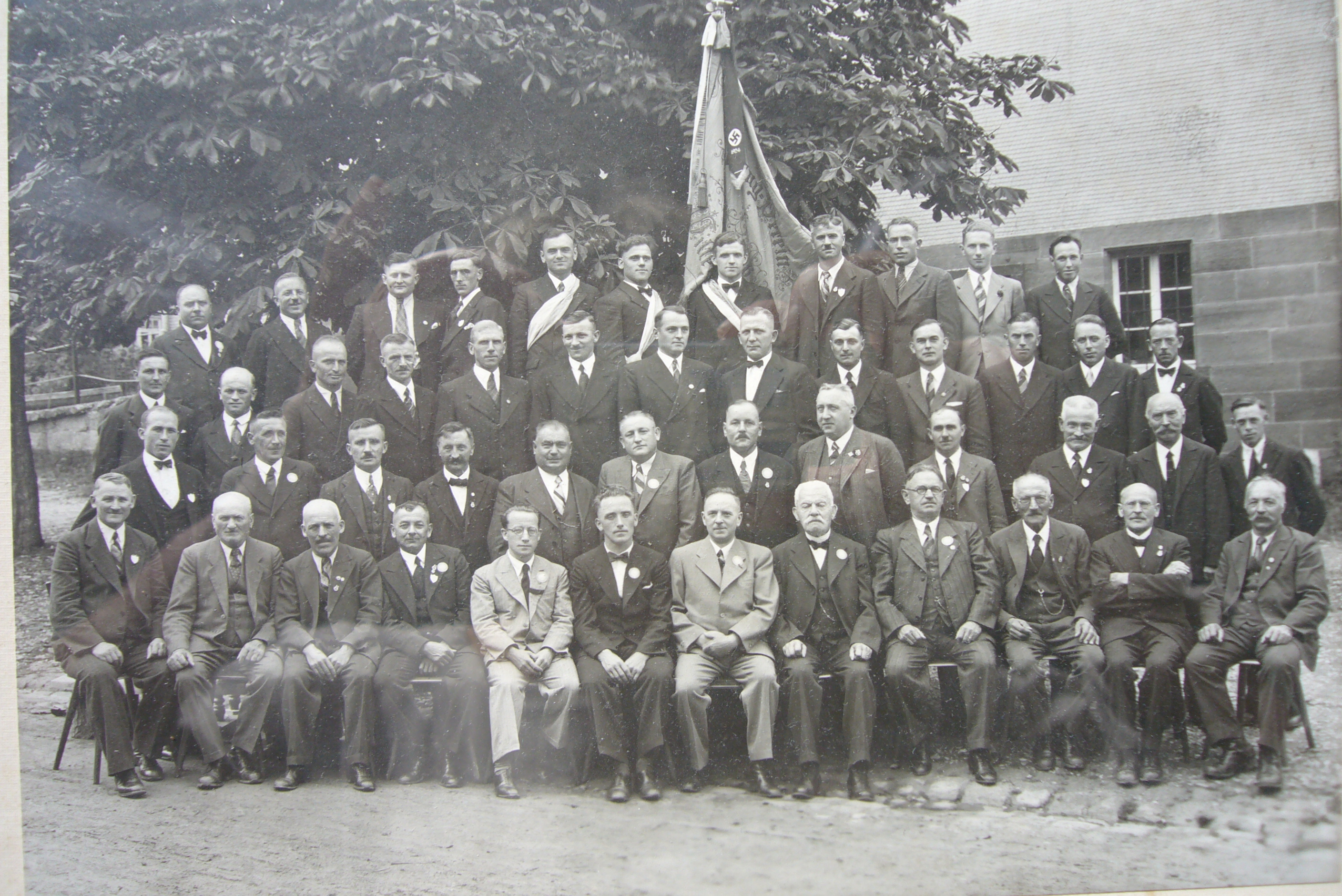 Historisches Bild aus den Anfangszeiten des Gesangvereins